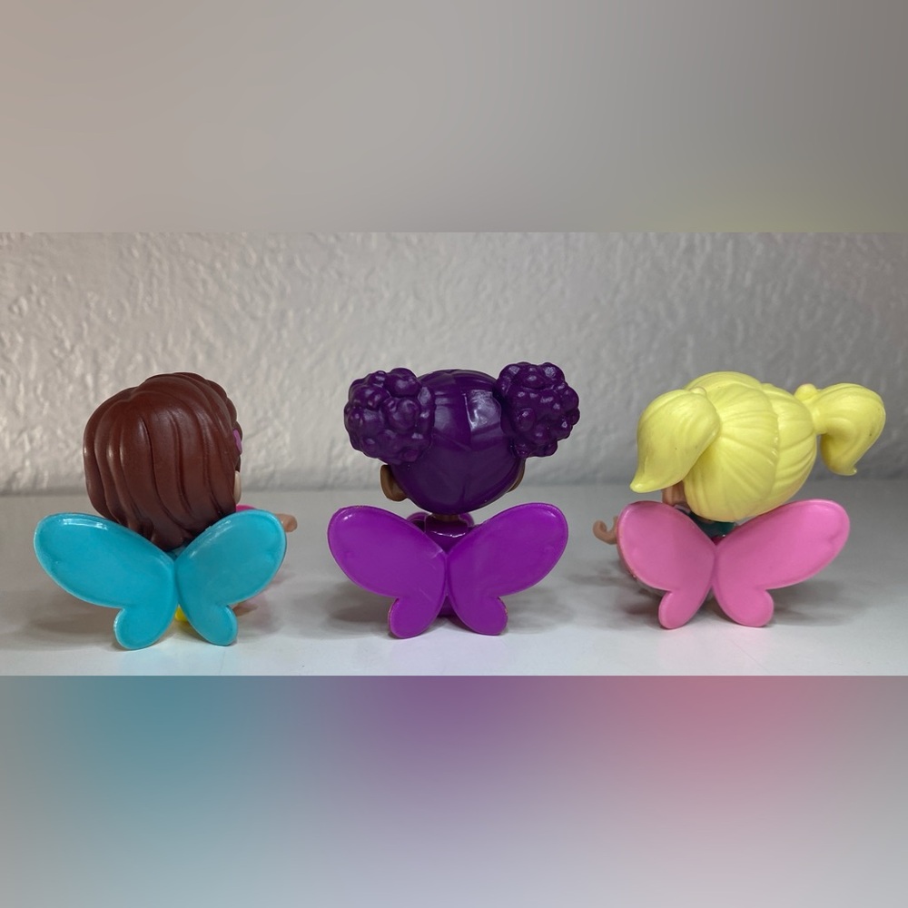 Fisher Price Butterbean's Cafe 3" Figure Lot ~ Dazzle, Butterbean & Cricket - Picture 2 of 4